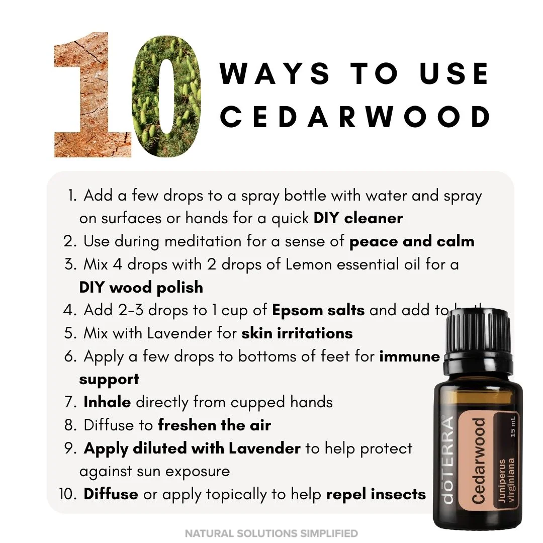 dōTERRA Cedarwood Essential Oil - 15ml - Image 2