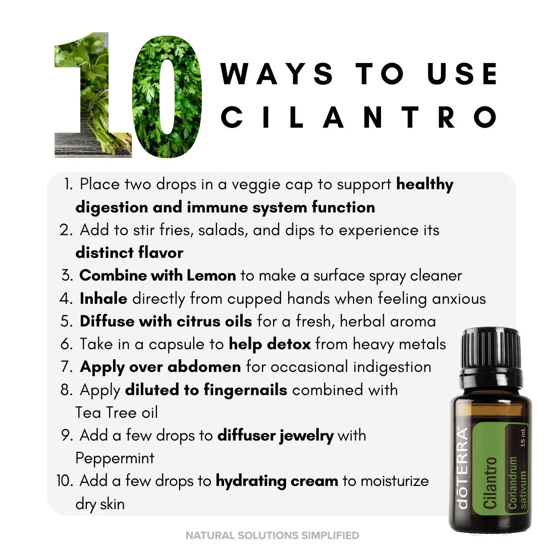 dōTERRA Cilantro Essential Oil - 15ml - Image 2