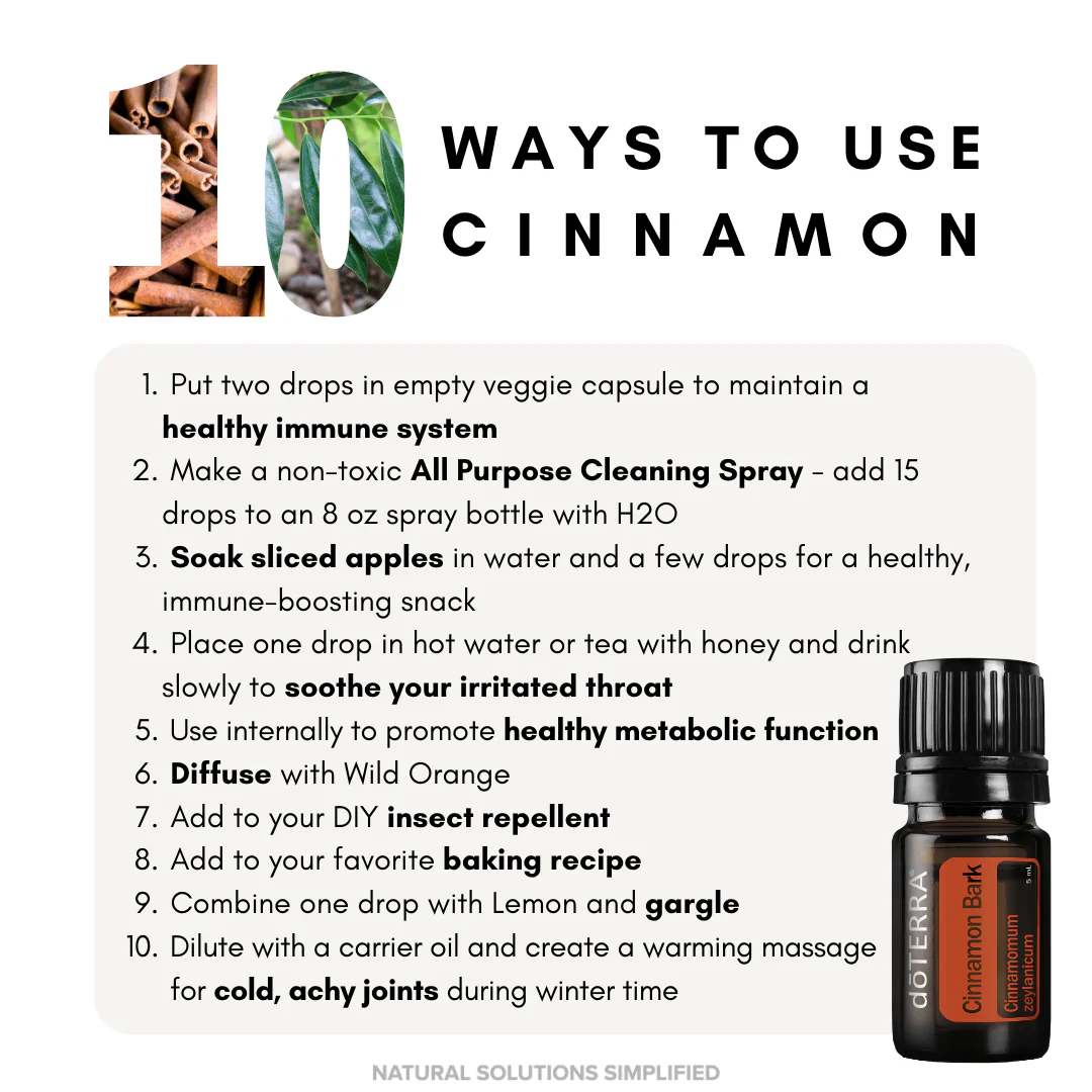 dōTERRA Cinnamon Essential Oil - 5ml - Image 2