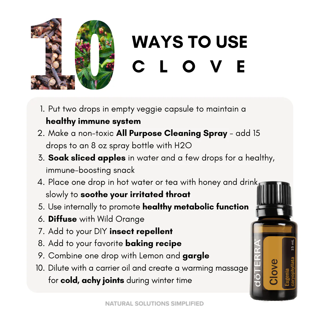 dōTERRA Clove Essential Oil - 15ml - Image 2