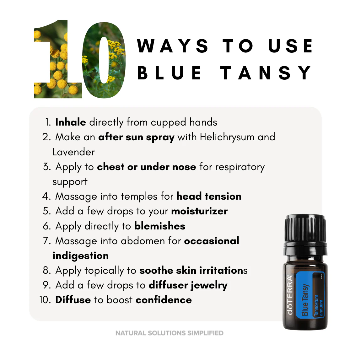 dōTERRA Blue Tansy Essential Oil - 5ml - Image 2