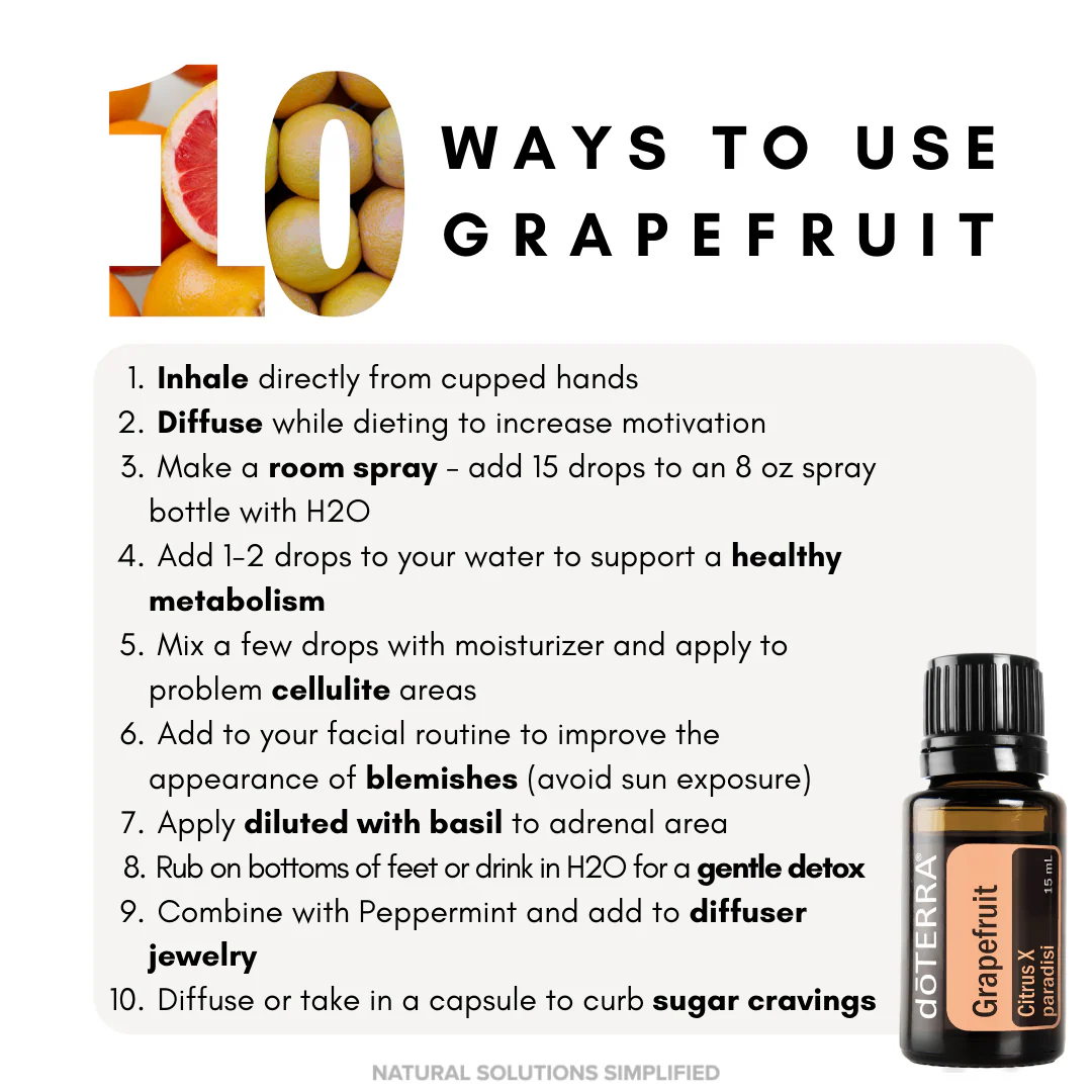 dōTERRA Grapefruit Essential Oil - 15ml - Image 2