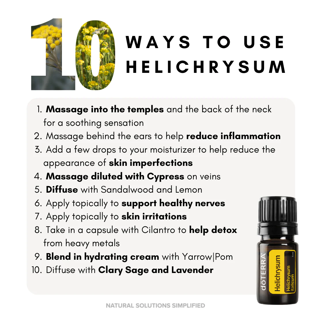 dōTERRA Helichrysum Essential Oil - 5ml - Image 2