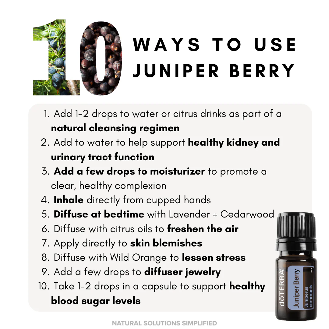 dōTERRA Juniper Berry Essential Oil - 5ml - Image 2
