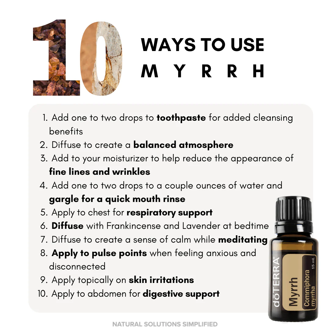 dōTERRA Myrrh Essential Oil - 15ml - Image 2