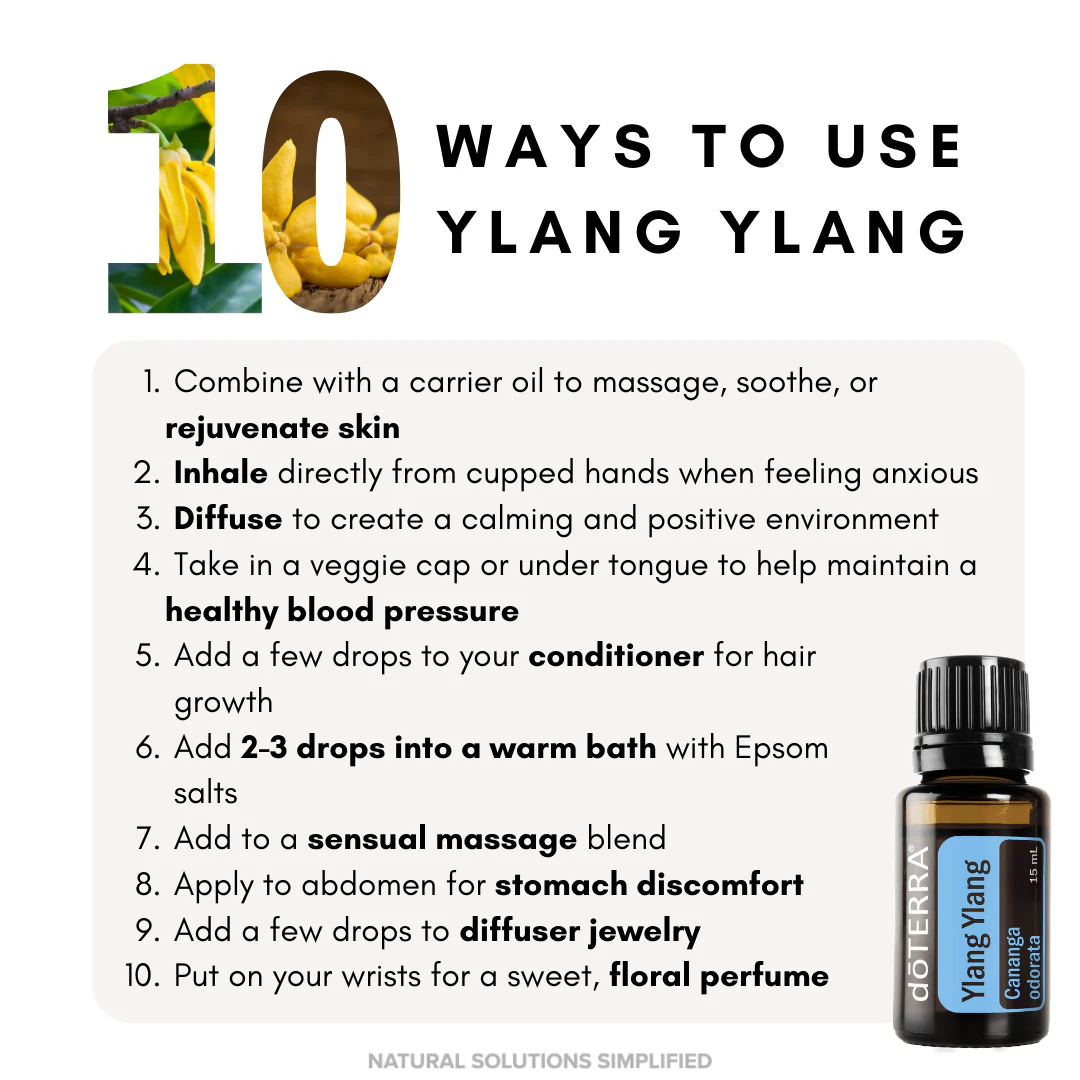 dōTERRA Ylang Ylang Essential Oil - 15ml - Image 2